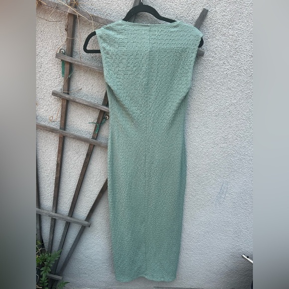 Reformation Palm Knit Dress in Teal - Picture 12 of 12